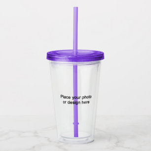 add your design acrylic tumbler