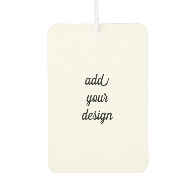 add your design air freshener (Front)