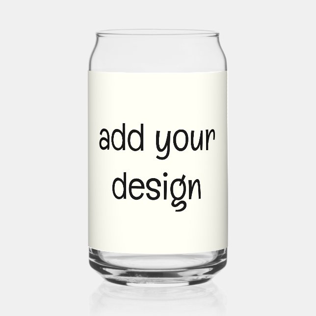 add your design can glass (Back)