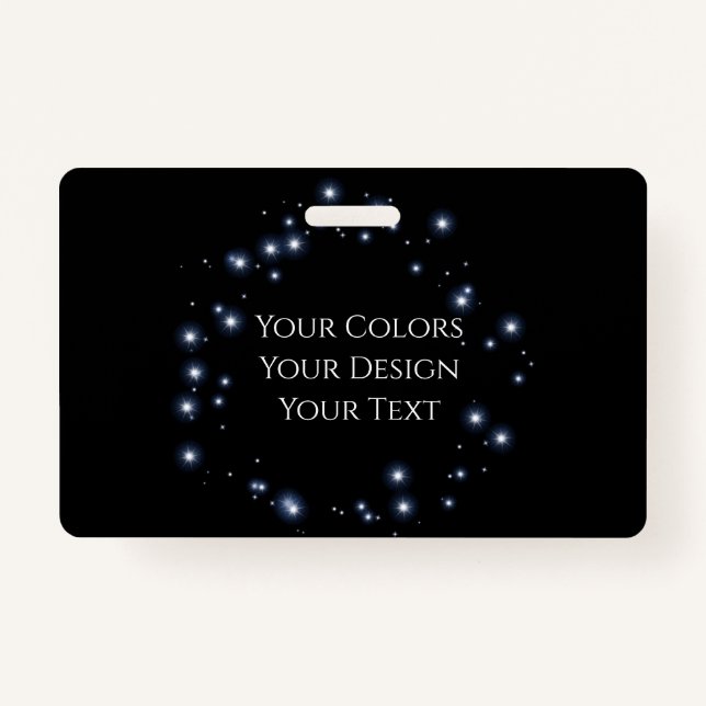 Add Your Design - Create Your Own Badge (Front)