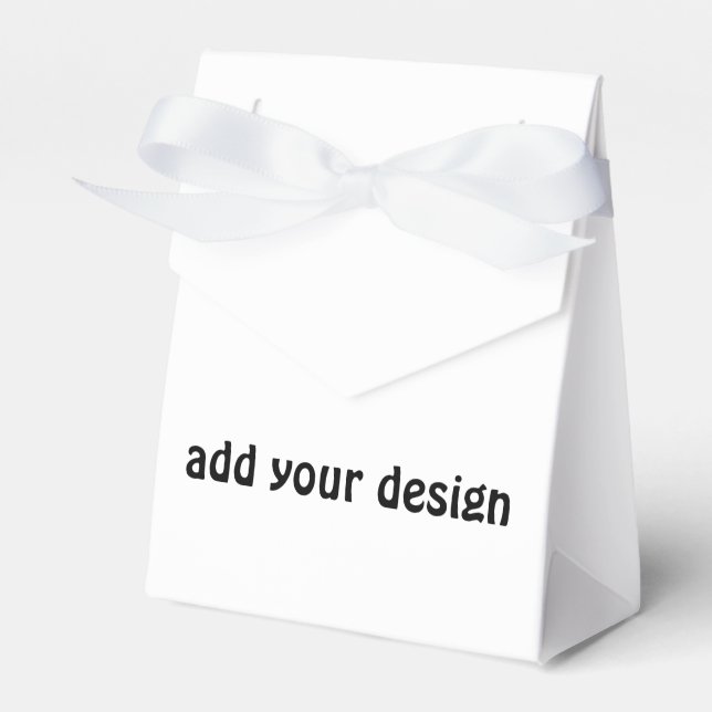 add your design favor box (Front Side)
