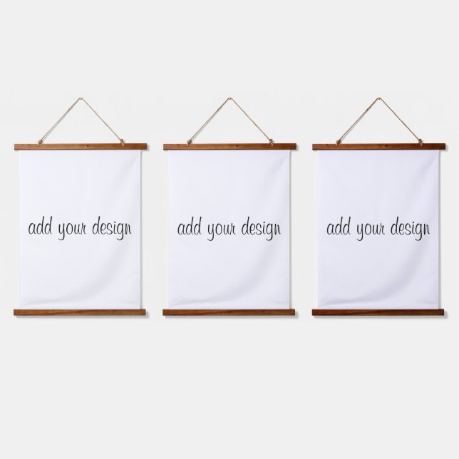 add your design hanging tapestry (Triple)