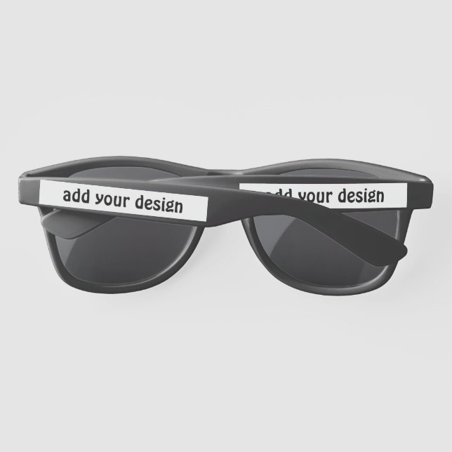 add your design sunglasses (Back)