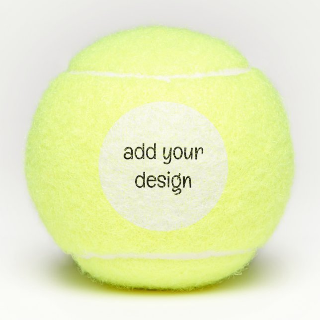 add your design tennis balls (Front)