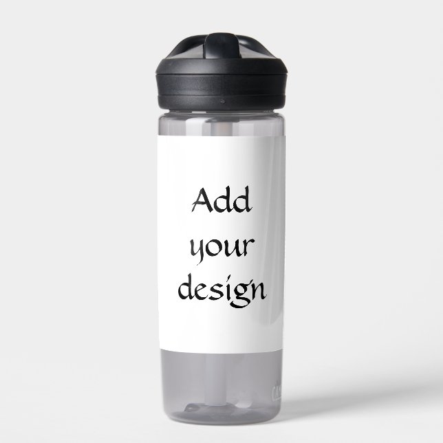 add your design water bottle (Front)