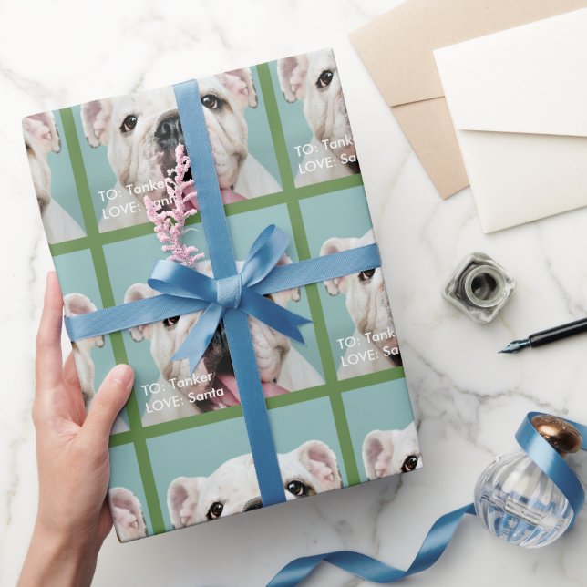 Add Your Dog For Your Dog Wrapping Paper (Gifting)