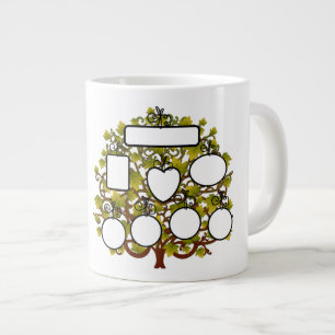 Add Your Family Name / Pics  - Jumbo Mug