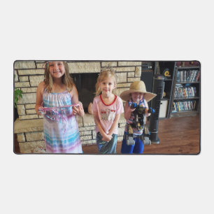 Add Your Favourite Family Photo to this  Desk Mat