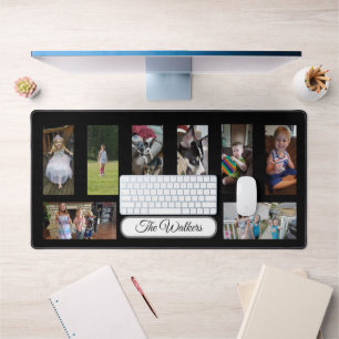 Add Your Favourite Family Photos to this  Desk Mat