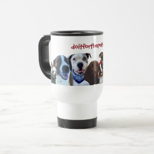 Add your favourite pet photos / message mug1r travel mug