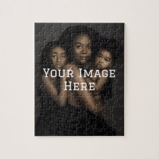 Add Your Image Custom Mothers Day Jigsaw Puzzle