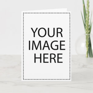 Add Your Image or Text Here Holiday Card