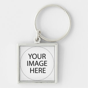 Add Your Image or Text Here Keychain