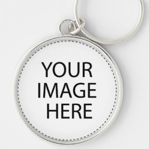 Add Your Image or Text Here Keychain
