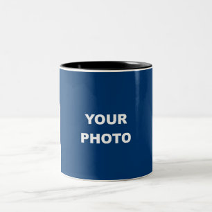 Add Your Image Photo Logo Picture Two-Tone Coffee Mug