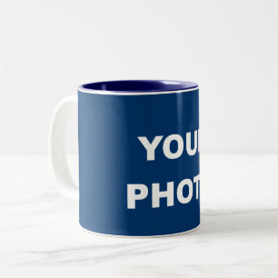 Add Your Image Photo Picture Logo Two-Tone Coffee Mug