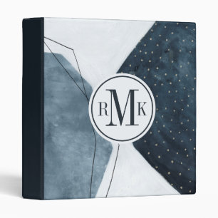 Add Your Initials Adjacent Abstraction Binder