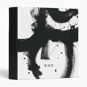 Add Your Initials Onyx Gesture - Black Paint Str Binder