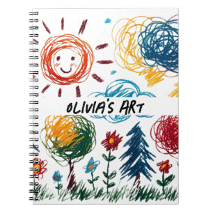 Add your Kid's Artwork to this Notebook