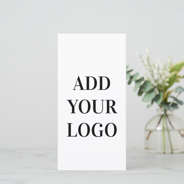 ADD YOUR LOGO (Standing Front)