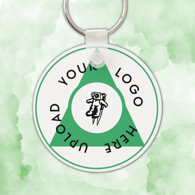 Add Your Logo and QR Code Keychain (Creator Uploaded)