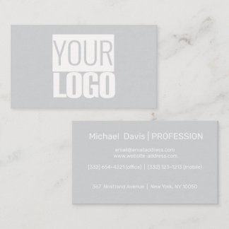 add your logo any color business card