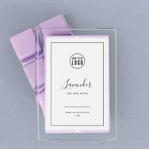 Add Your Logo Black Border Product Label