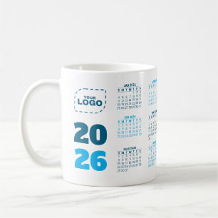 Add Your Logo Business 2026 Calendar Mug