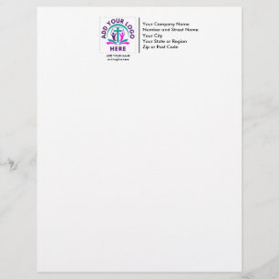 ADD YOUR LOGO Business Church Letterhead