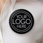 Add Your Logo Business Corporate Modern Minimalist 2 Inch Round Button<br><div class="desc">Perfect for an office party or presentation or walking around the neighbourhood to advertise your business, these logobuttons are simple in design. You can change the background colour to match the colour that coordinates with your company logo. A simple, no frills design for any company. Upload your logo. If your...</div>