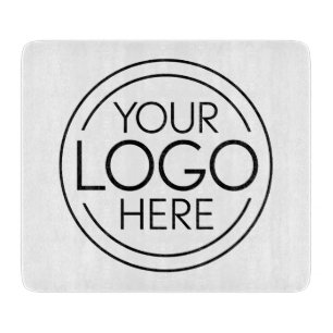 Add Your Logo Business Corporate Modern Minimalist Cutting Board