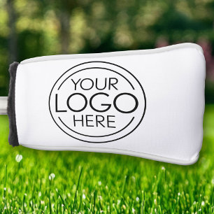 Add Your Logo Business Corporate Modern Minimalist Golf Head Cover