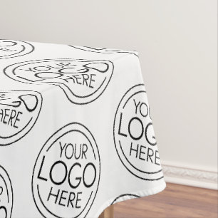 Add Your Logo Business Corporate Modern Trade Show Tablecloth