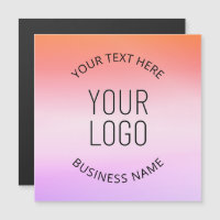 Add Your Logo | Colourful Sunset Gradient Colours 