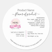 Add your logo cottage law label