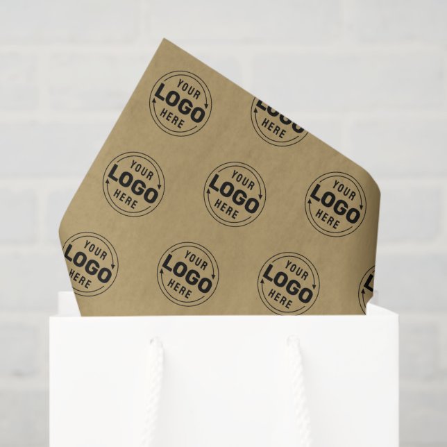 Add Your Logo Custom Branded Packaging Tissue Paper (Gift Bag)
