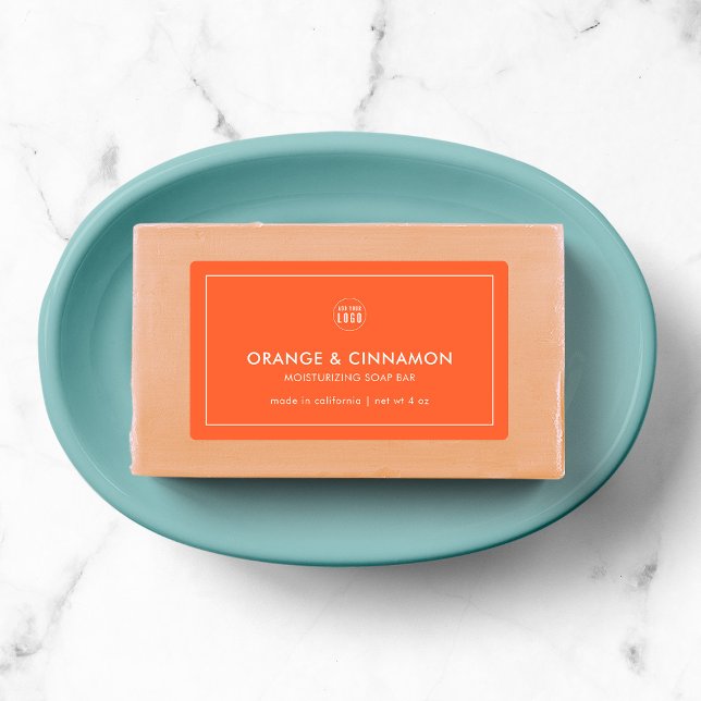 Add Your Logo Custom Colour Modern Product Label (Creator Uploaded)