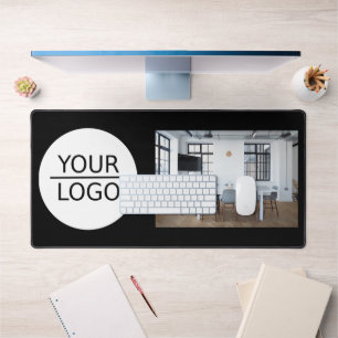 Add your Logo Custom Photo Company  Desk Mat