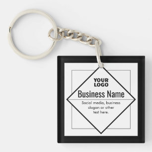 Add Your Logo Customizable Template Keychain