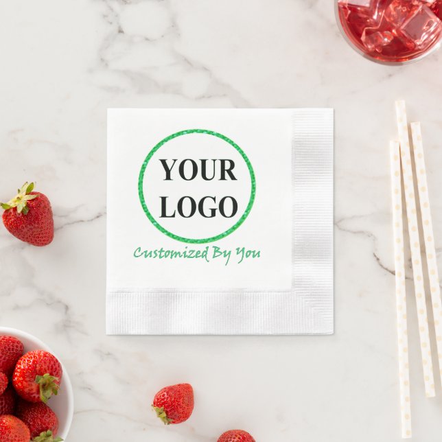 ADD YOUR LOGO HERE NAPKIN (Insitu)