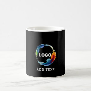 add your logo in a giant coffee mug