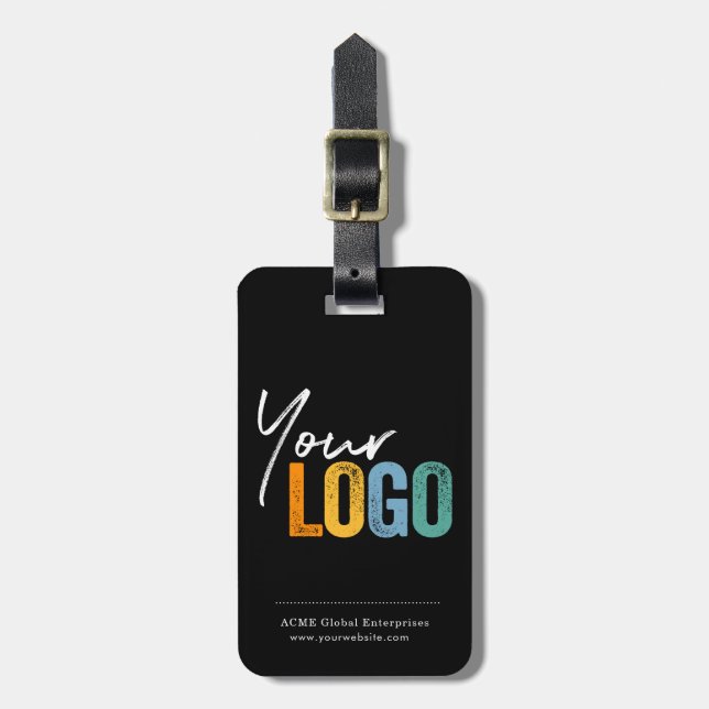Add Your Logo Luggage Tag (Front Vertical)