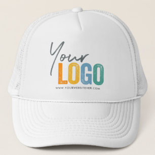 Add Your Logo, No Minimum, Green Promotional Logo  Trucker Hat