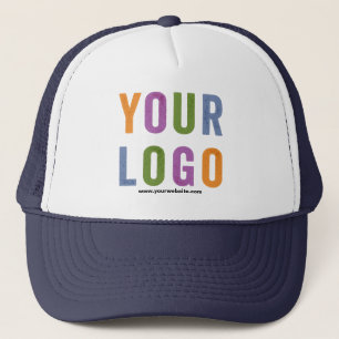 Add Your Logo, No Minimum Promotional Logo Trucker Hat