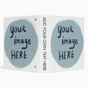 Add Your LOGO or Image CUSTOM Binder