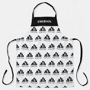 Add Your Logo Pattern Name Apron