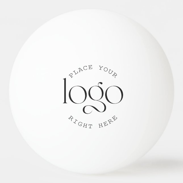 Add Your Logo Personalized Monogram Name Ping Pong Ball (Front)