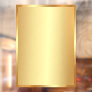 Add Your Logo QR Code Text Glam Blank Background Window Cling