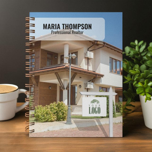 Add Your Logo Real Estate Sign Custom Planner (Real Estate Professional Custom Planner)