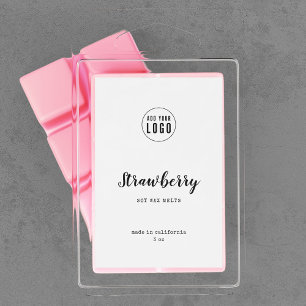 Add Your Logo Script and Typewriter Product Label